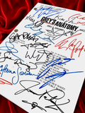 Greys Anatomy Signed TV Pilot Script, Full Screenplay Reproduction
