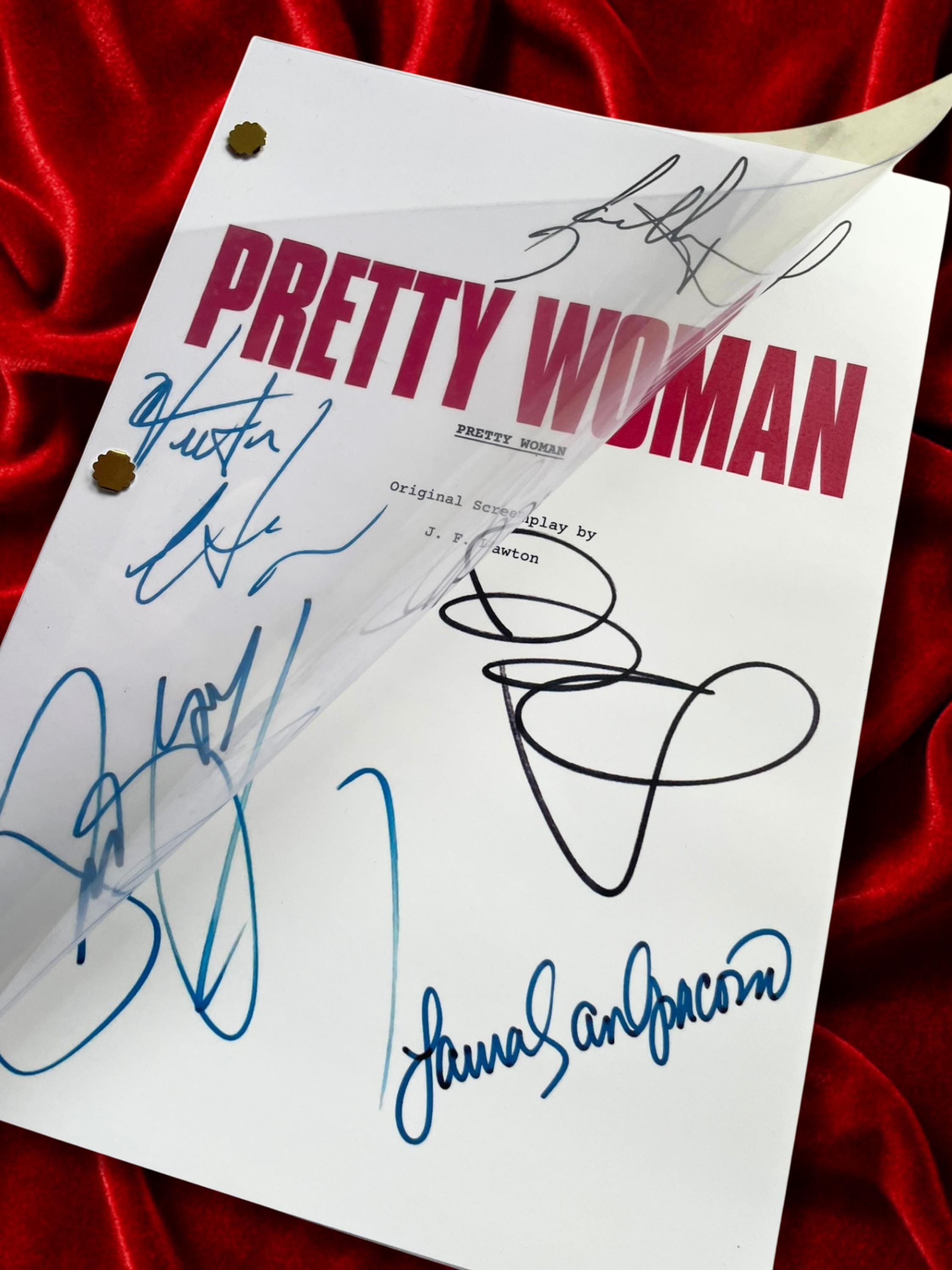 Pretty Woman, Signed Movie Script, Full Screenplay Reproduction + Cast Autographs