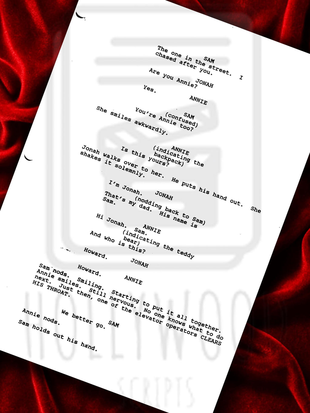 Sleepless In Seattle, Signed Movie Script Framed Reproduction