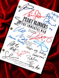 Peaky Blinders The Immortal Man, Signed Movie Script, Full Screenplay Reproduction + Cast Autographs