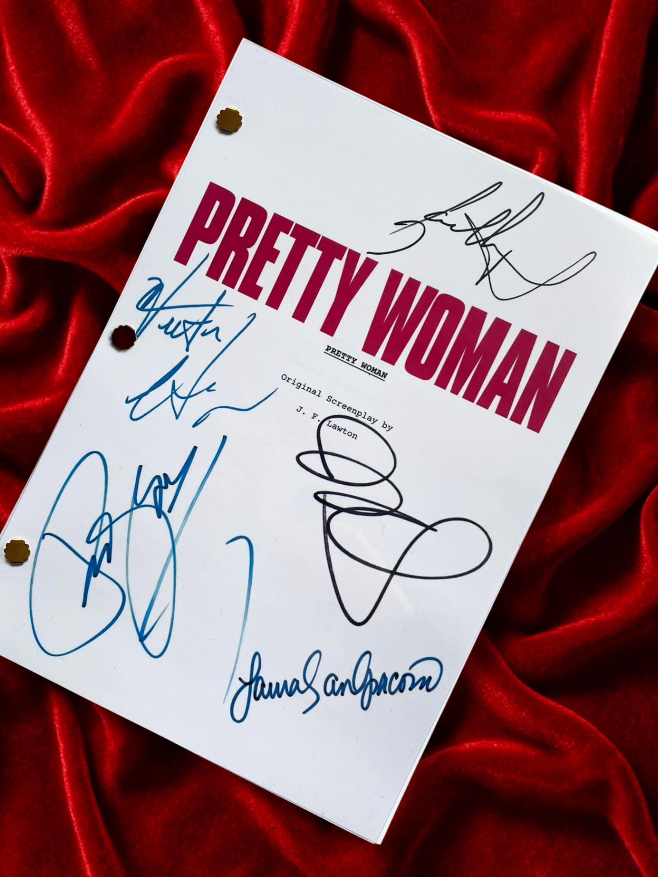 Pretty Woman Signed Movie Script with Julia Roberts, Richard Gere & Cast Autographs