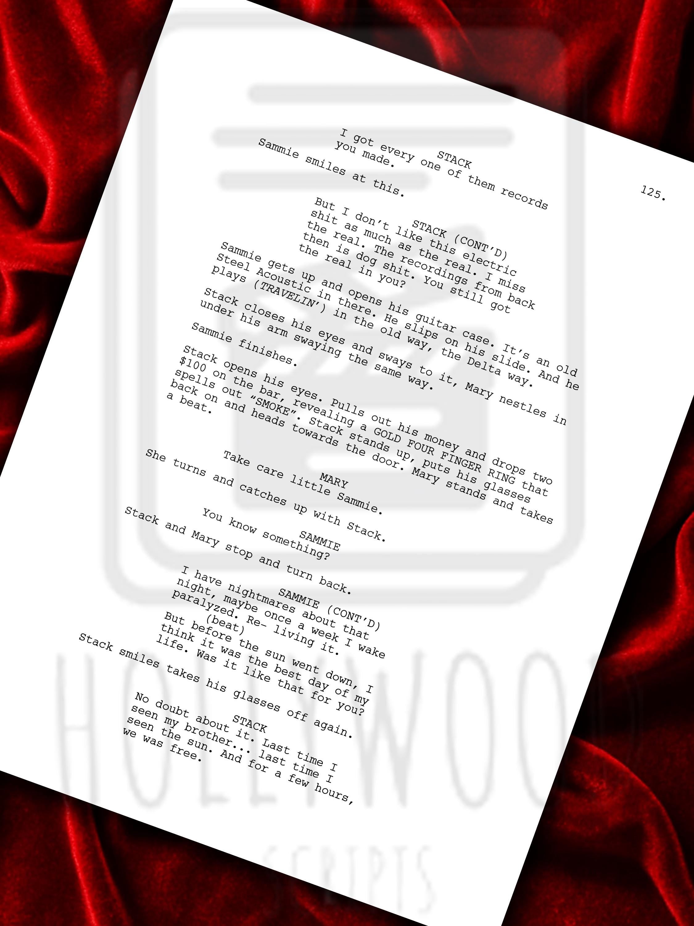 Sinners Signed Movie Script, Full Screenplay Reproduction + Cast Autographs, Sinners Merch, Movie Props