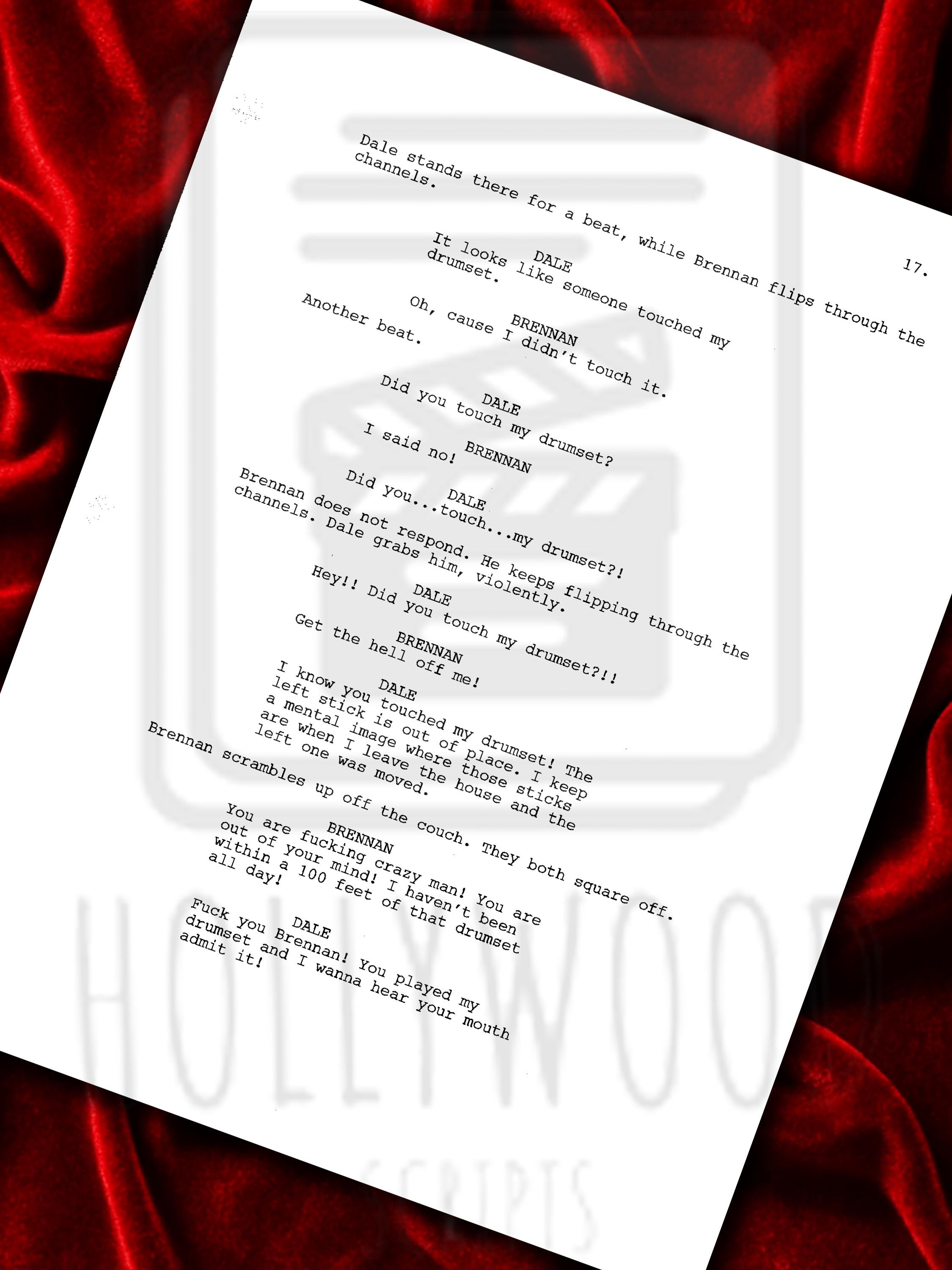 Step Brothers, Signed Movie Script, Full Screenplay Reproduction + Cast Autographs "Boats 'N Hoes" Prestige Worldwide