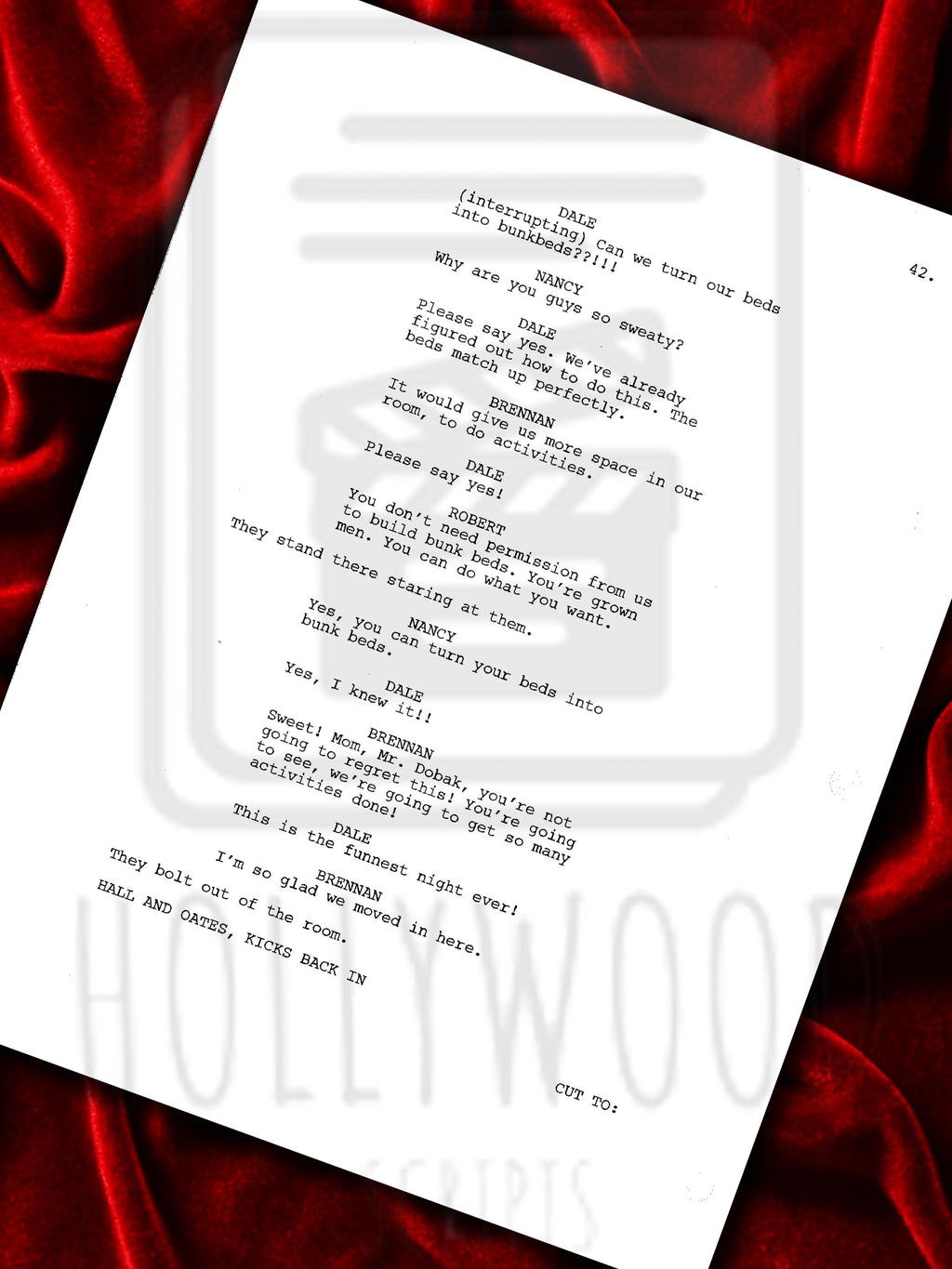 Step Brothers, Signed Movie Script, Full Screenplay Reproduction + Cast Autographs "Boats 'N Hoes" Prestige Worldwide