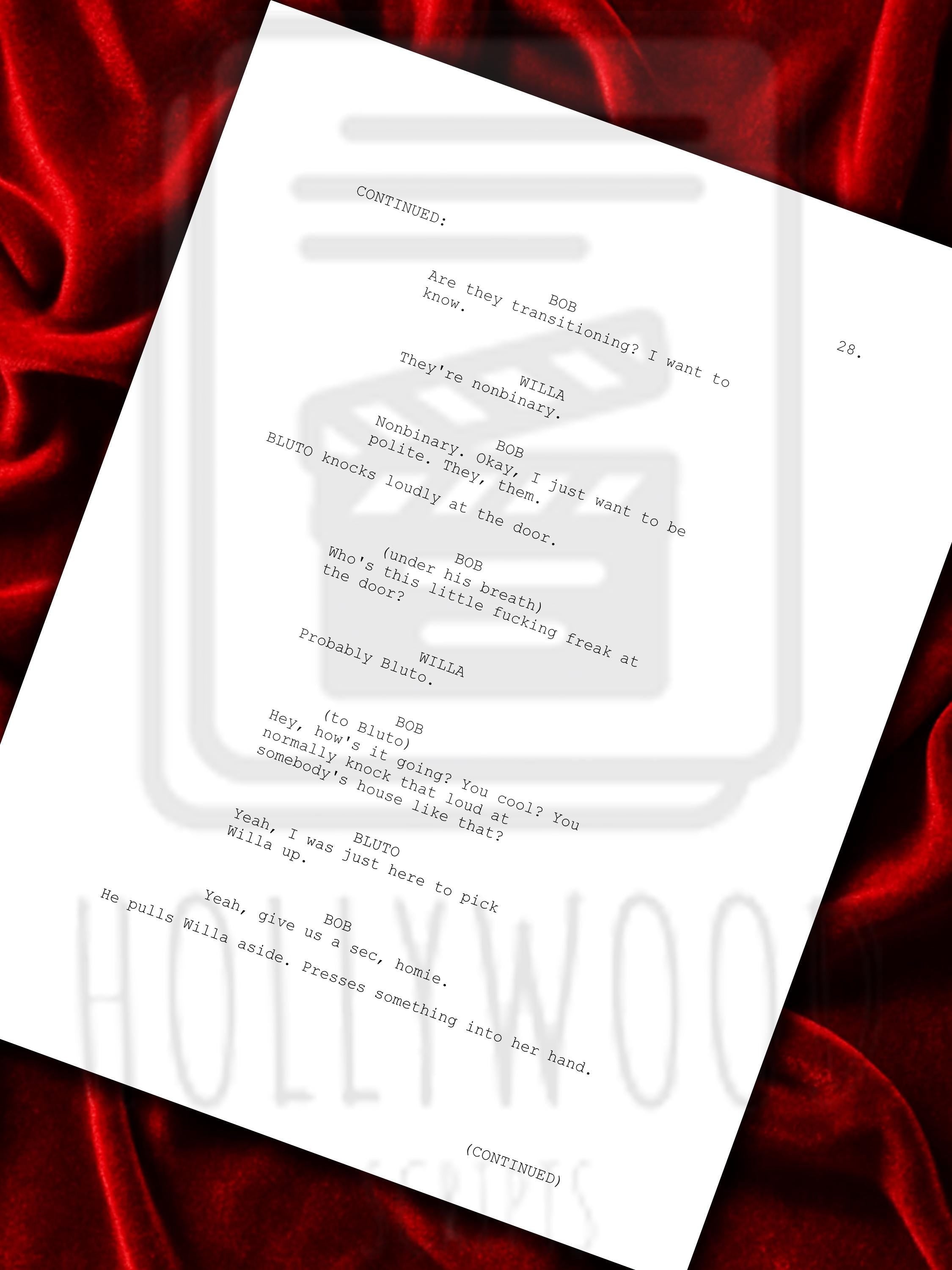 One Battle After Another, OBAA Signed Movie Script, Full Screenplay Framed Reproduction + Cast Autographs