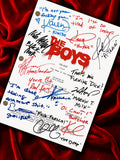 The Boys, Signed TV Pilot Script, Full Screenplay Framed Reproduction + Cast Autographs, Movie Props, Invincible, Gen V, Misfits