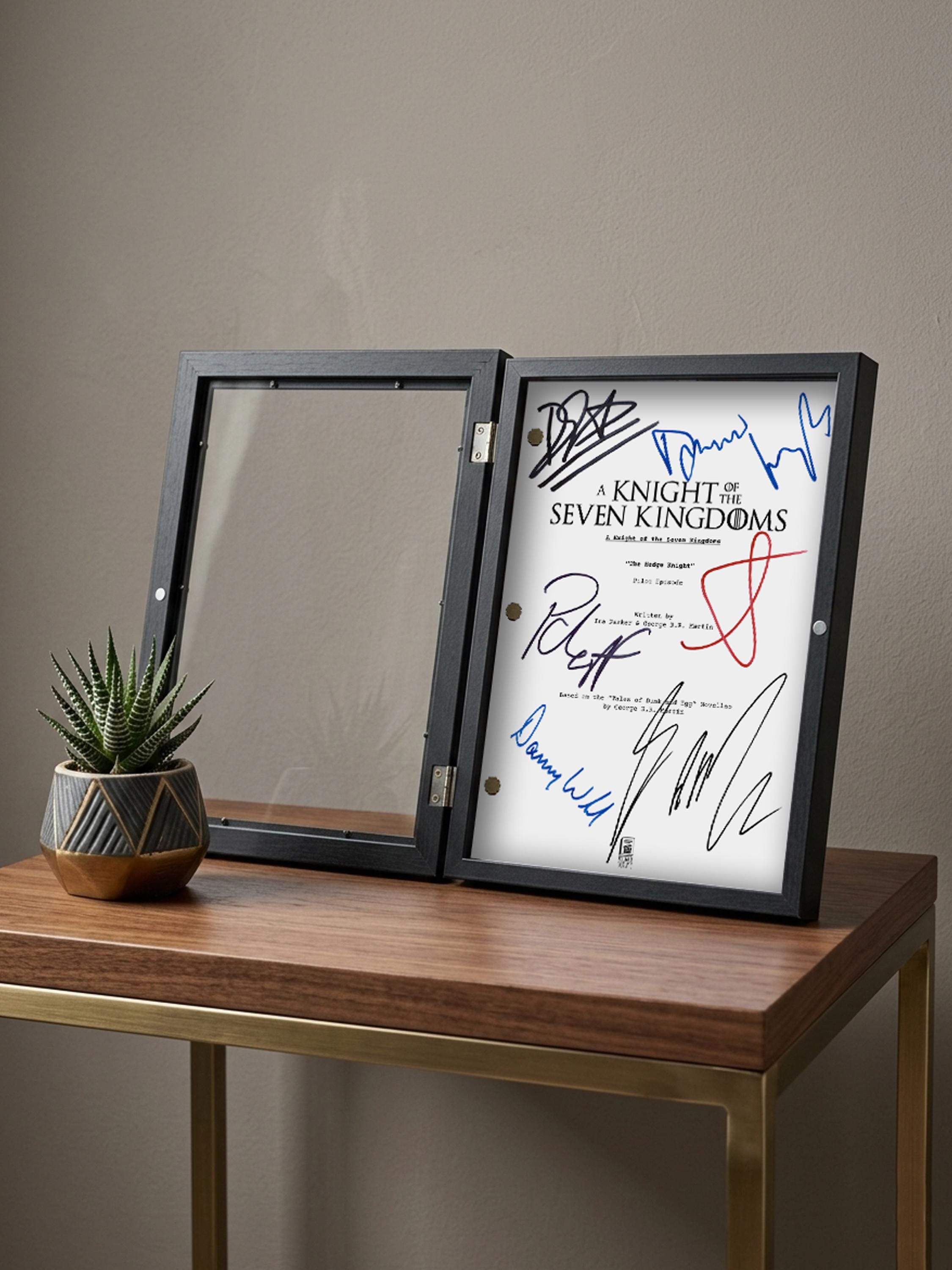 A Knight of the Seven Kingdoms, Signed Movie Script, Full Screenplay Reproduction + Cast Autographs