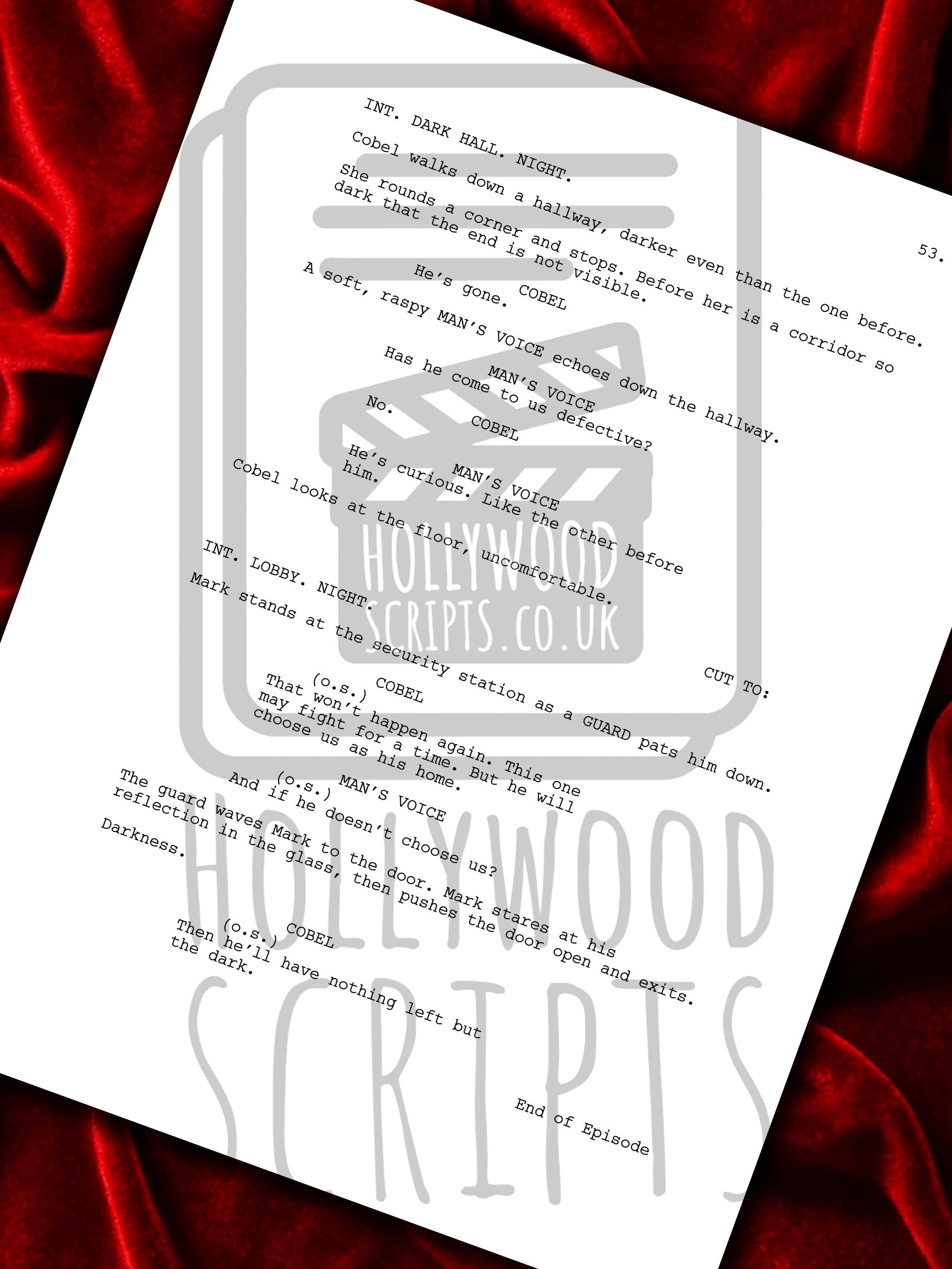 Severance Signed Pilot TV Script + Cast Autographs Lumon Industries Reproduction