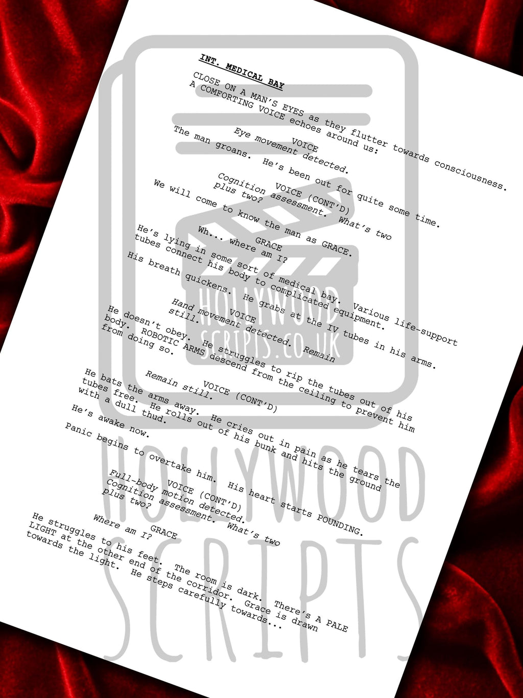 Project Hail Mary Signed Movie Script, Full Screenplay Reproduction, Ryan Gosling, Andy Weir, Movie Memorabilia, Present