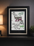 Invader Zim, Signed TV Pilot Script, Full Screenplay Framed Reproduction, Dib Membrane + Cast Autographs