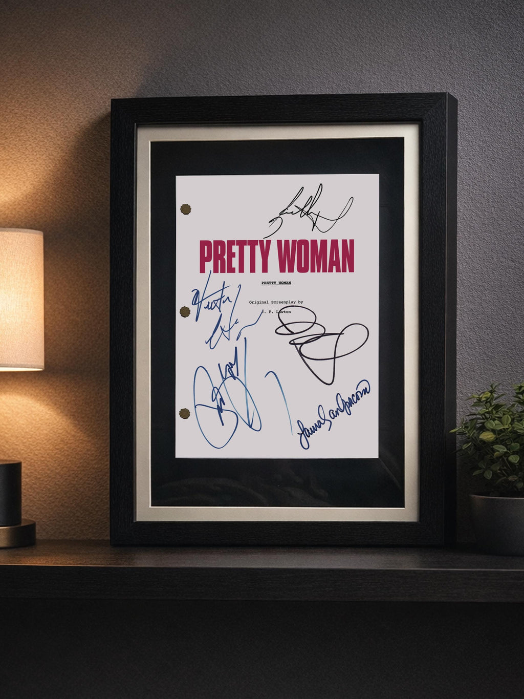 Pretty Woman, Signed Movie Script, Full Screenplay Reproduction + Cast Autographs