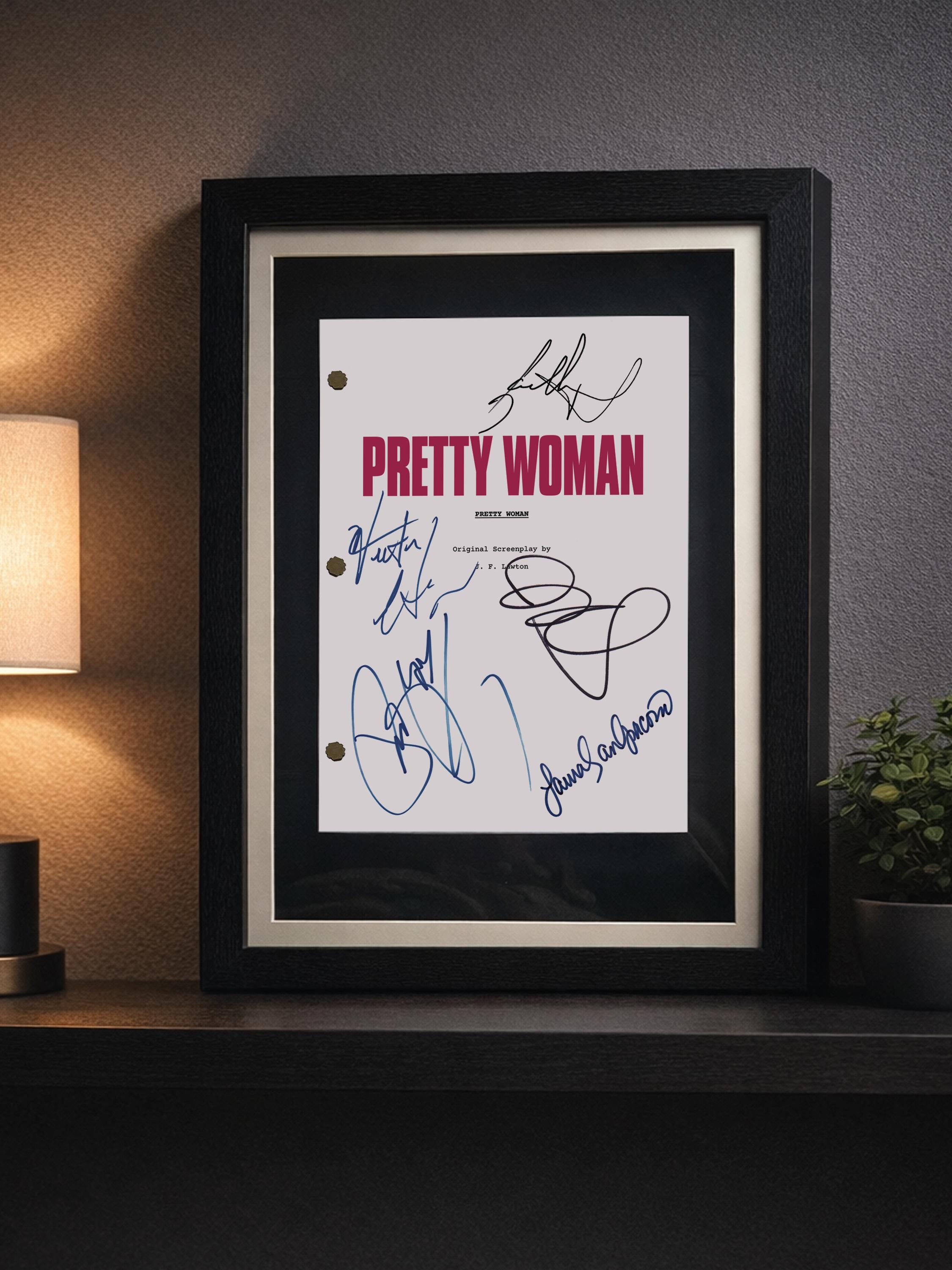 Pretty Woman, Signed Movie Script, Full Screenplay Reproduction + Cast Autographs