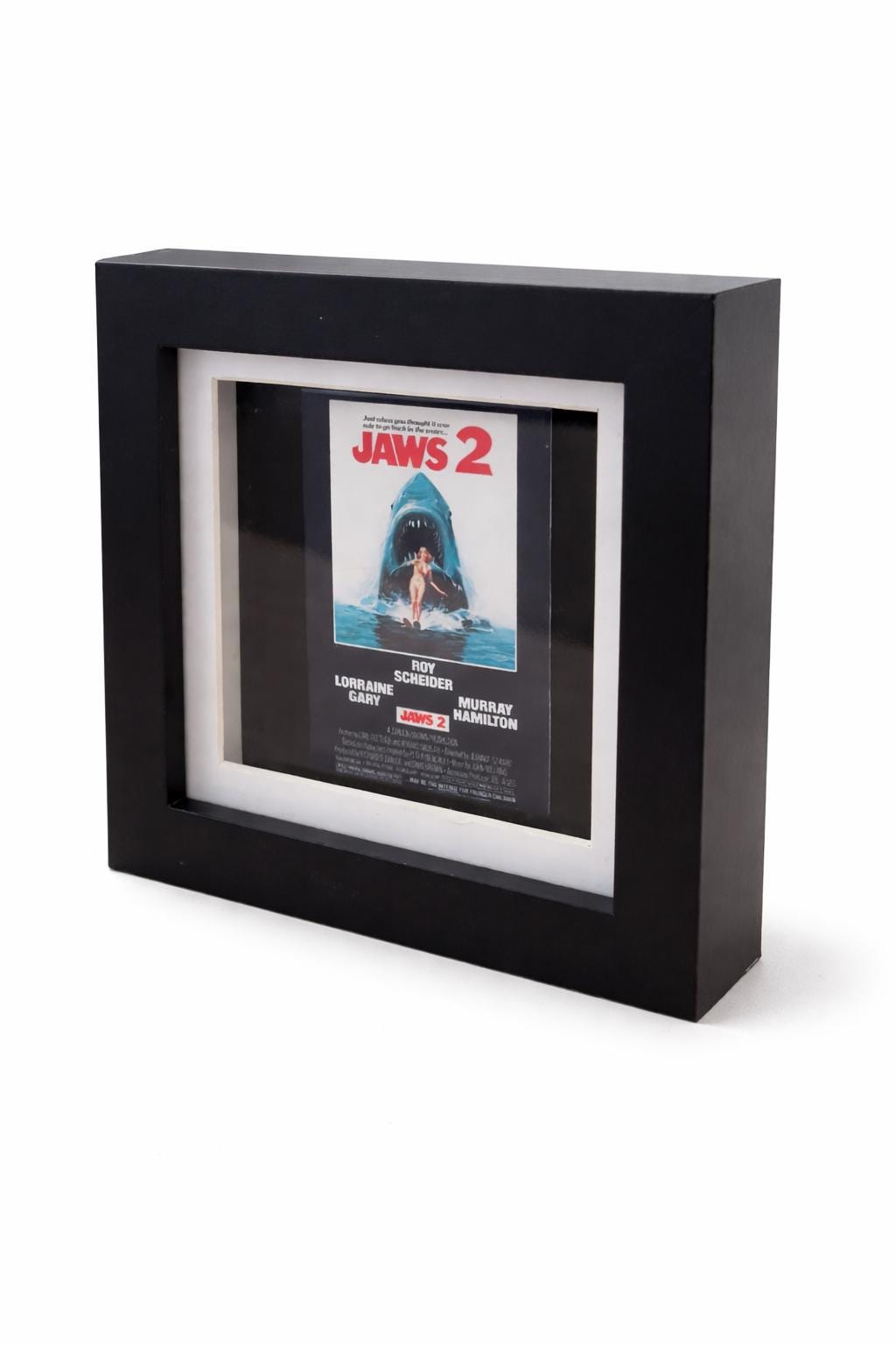 Jaws, Mini-Cinema Framed Movie Poster, Reproduction