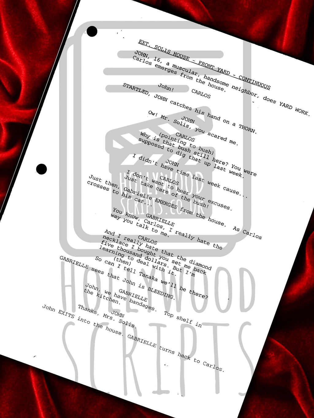 Desperate Housewives, Signed Movie Script, Full Screenplay Framed Reproduction + Cast Autographs
