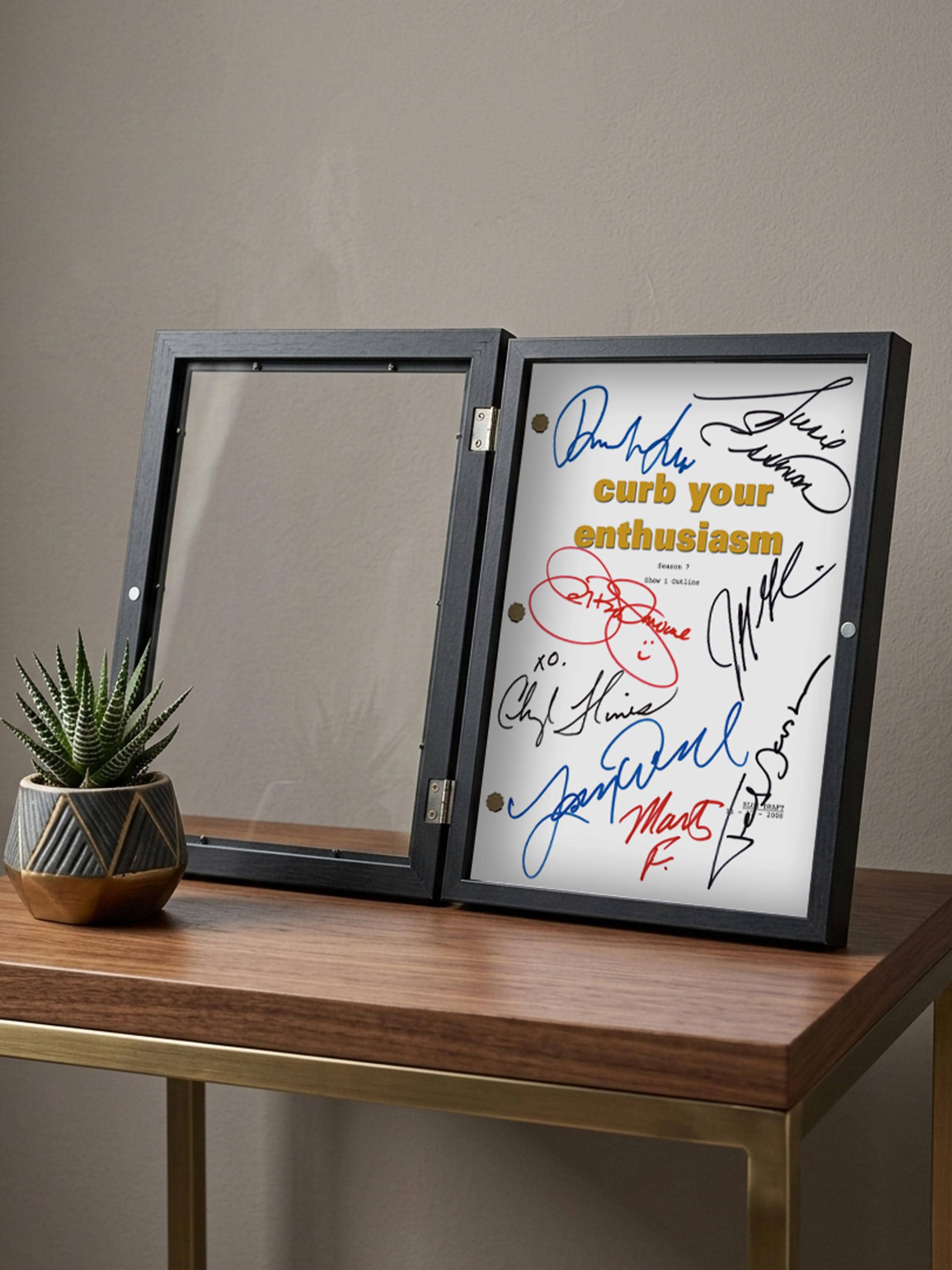 Curb Your Enthusiasm, Signed Movie Script, Full Screenplay Reproduction