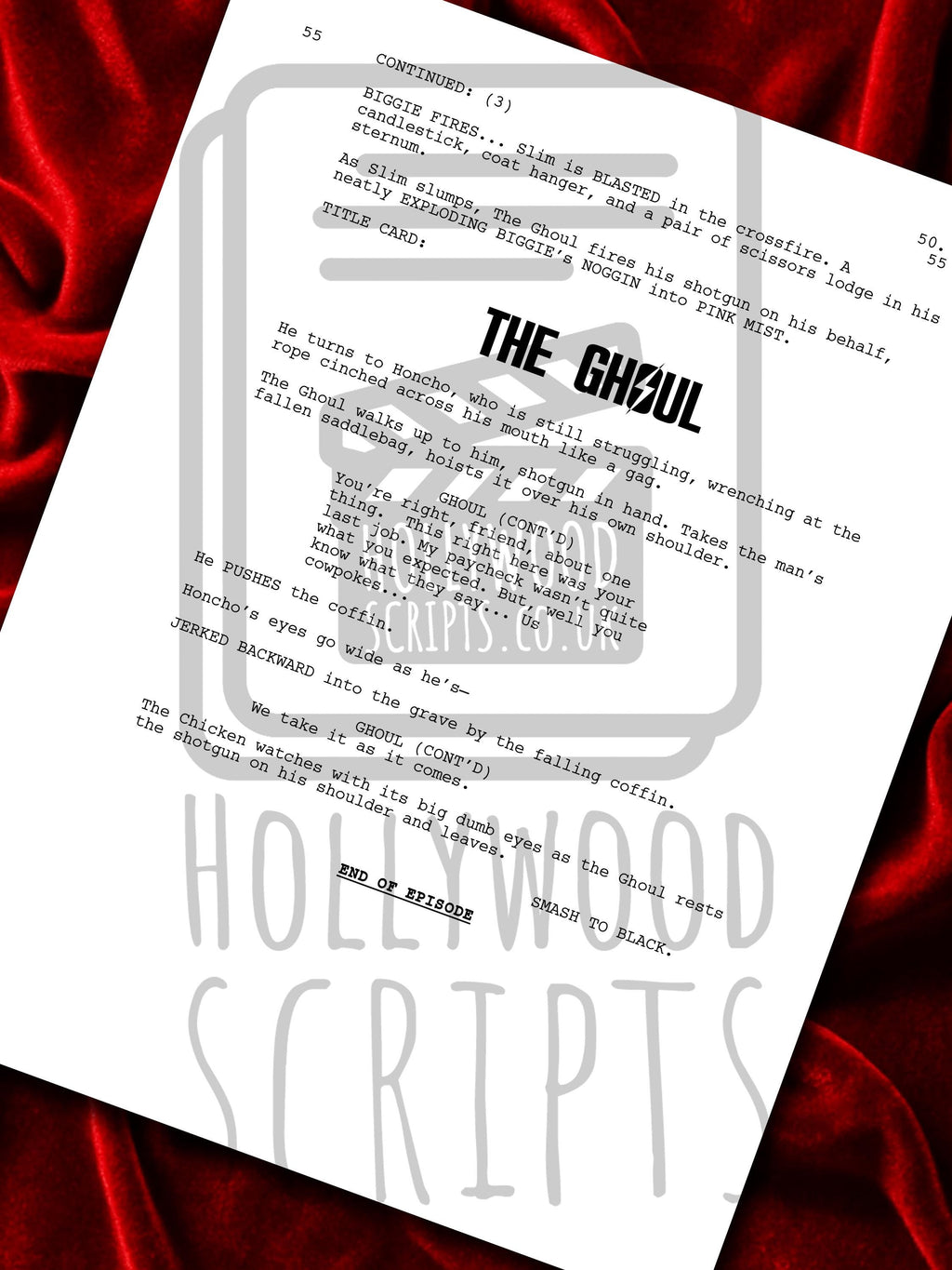 Fallout, Pilot Script, Signed TV Pilot Script, Full Screenplay Framed Reproduction + Cast Autographs