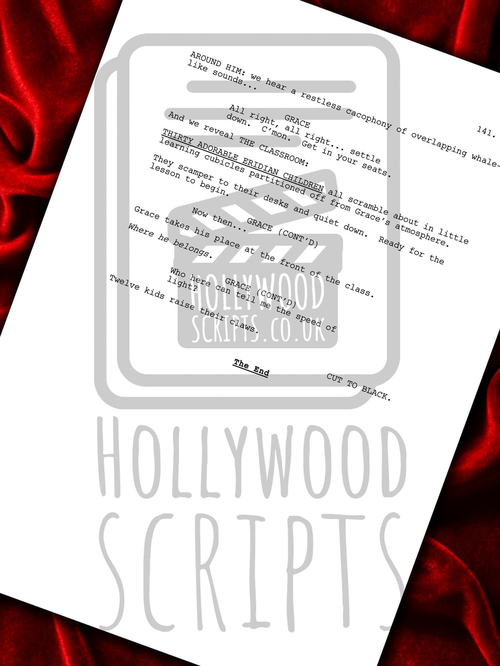 Project Hail Mary Signed Movie Script, Full Screenplay Reproduction, Ryan Gosling, Andy Weir, Movie Memorabilia, Present