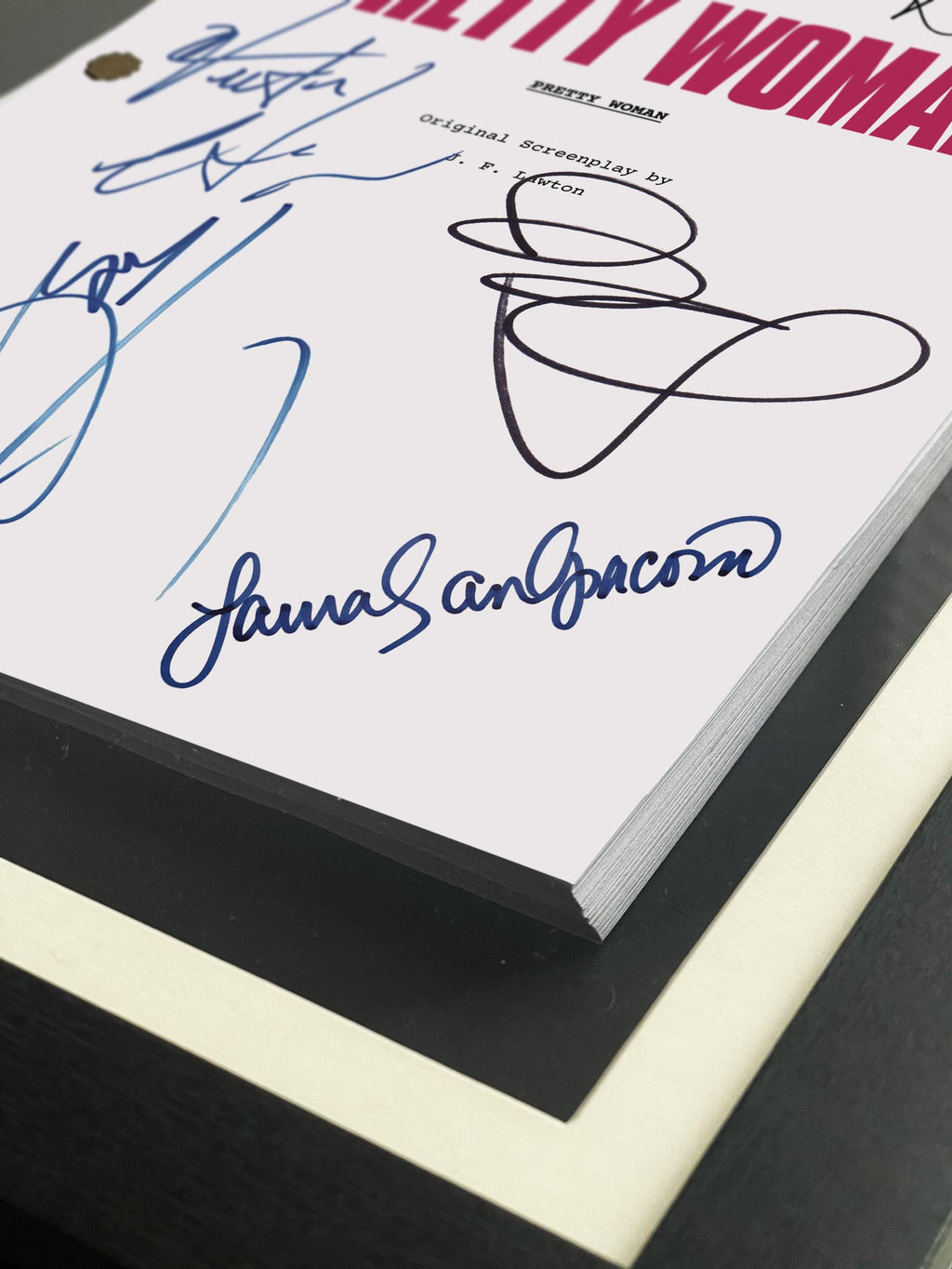 Pretty Woman, Signed Movie Script, Full Screenplay Reproduction + Cast Autographs