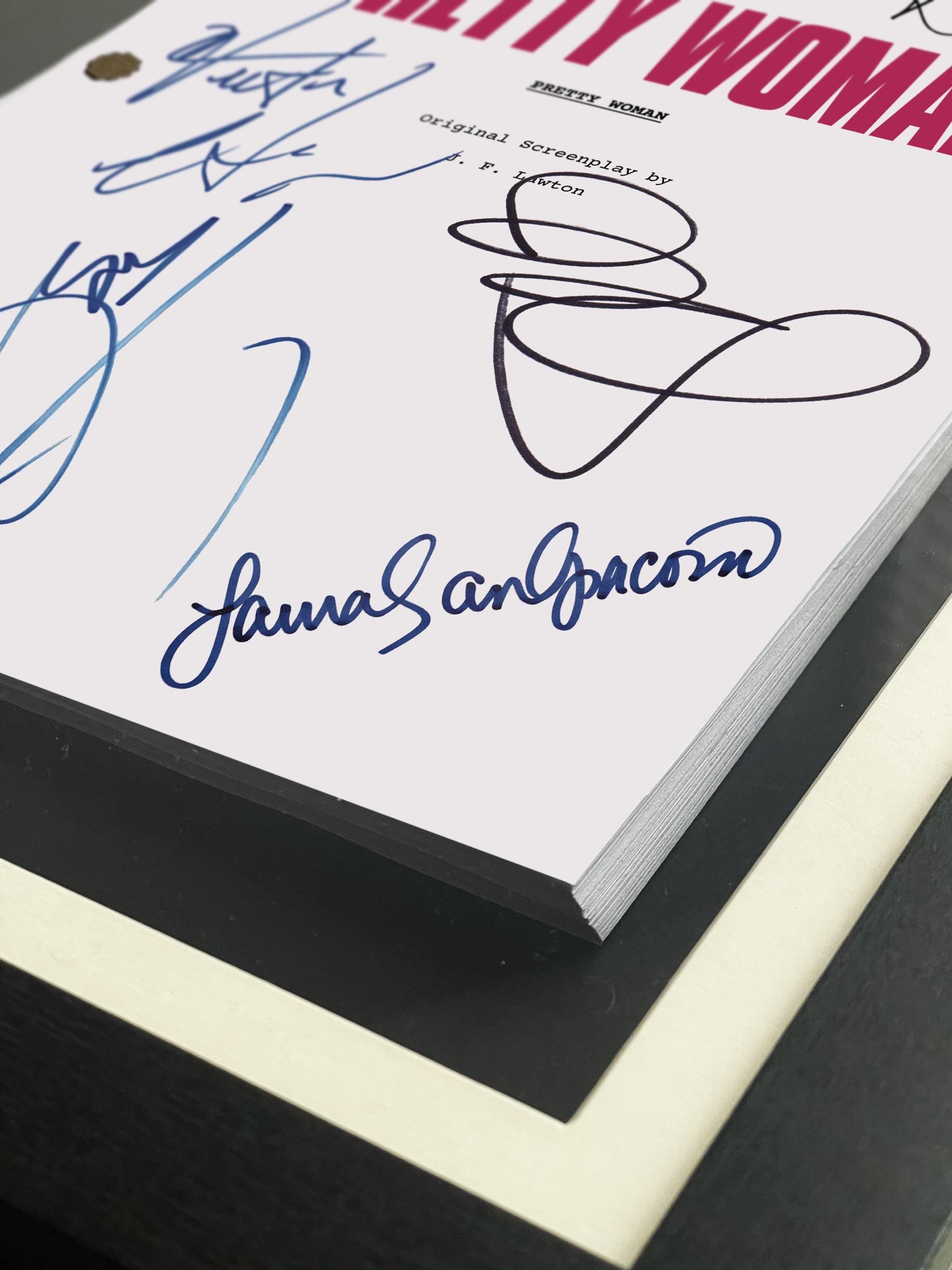 Pretty Woman, Signed Movie Script, Full Screenplay Reproduction + Cast Autographs