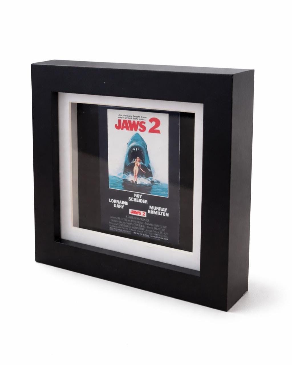 Jaws 2, Mini-Cinema Framed Movie Poster, Reproduction