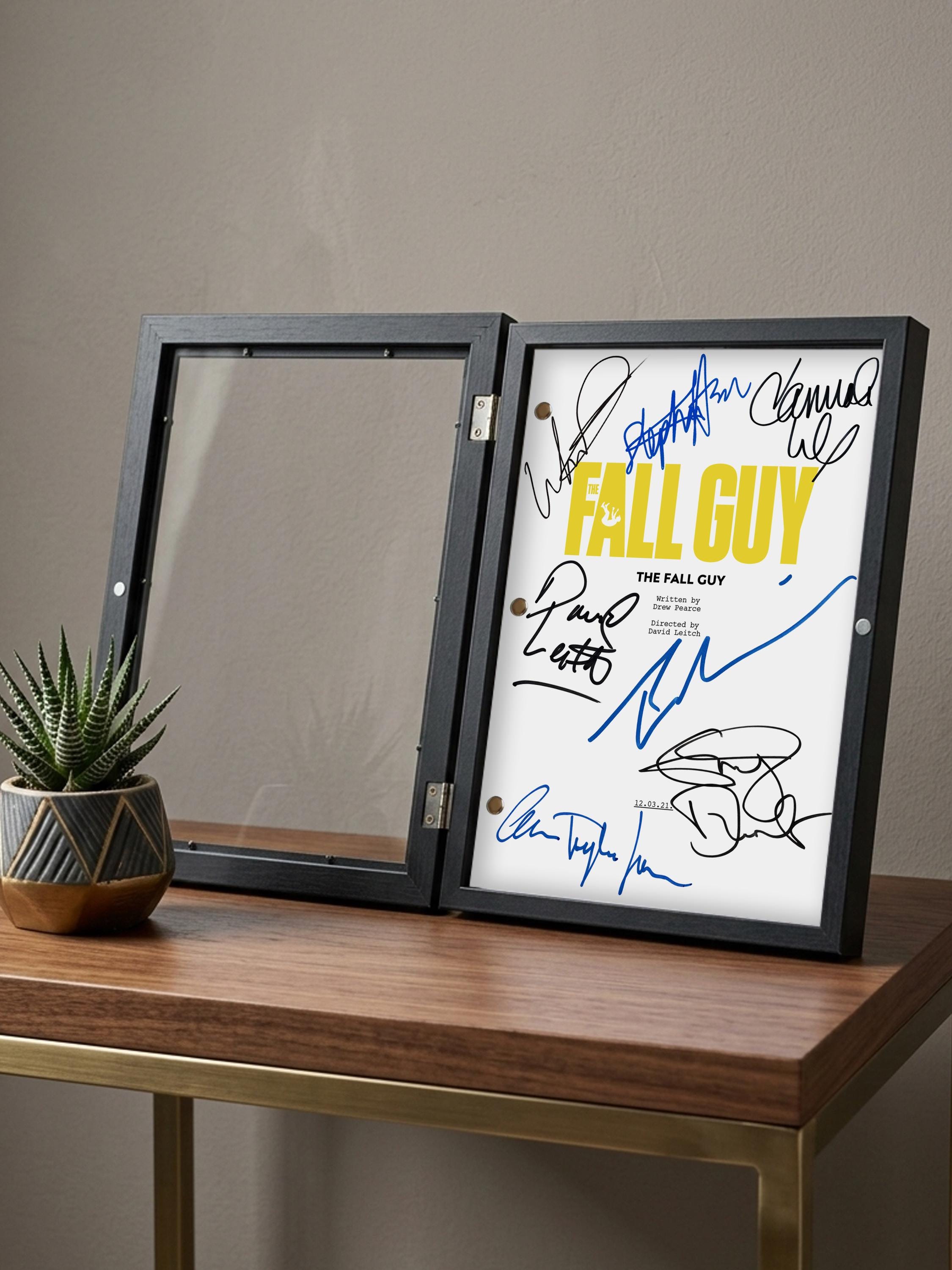 The Fall Guy Signed Movie Script Reproduction Screenplay