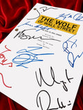 The Wolf Of Wall Street, Signed Movie Script & Cast Autographs Reproduction Full Screenplay