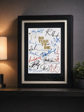 James Bond No Time To Die Signed Movie Script Framed Reproduction