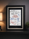 GOOD OMENS Signed TV Pilot Script, Framed Screenplay Reproduction