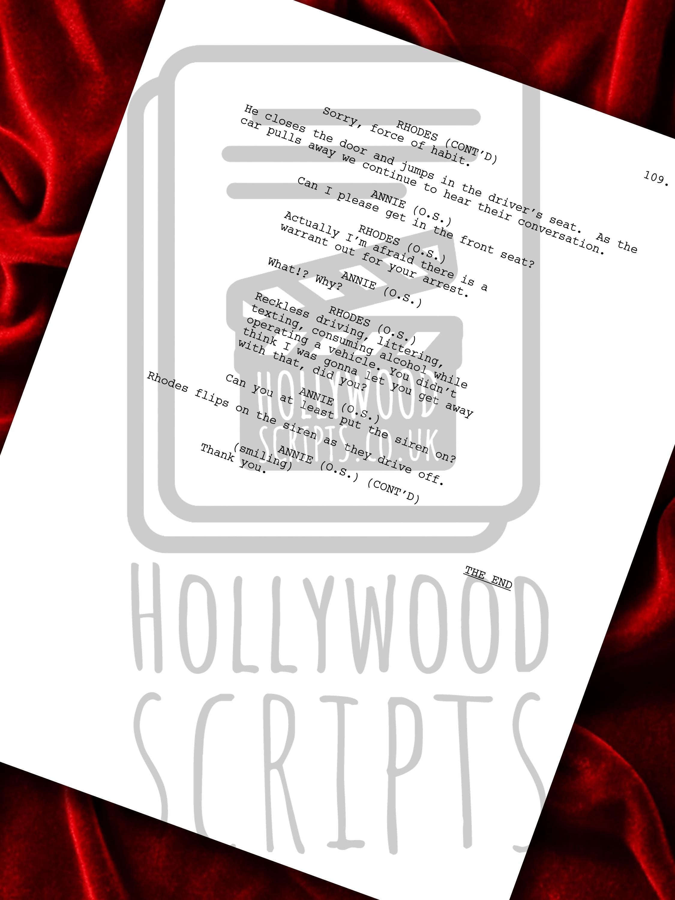 Bridesmaids Signed Movie Script, Framed Screenplay Reproduction
