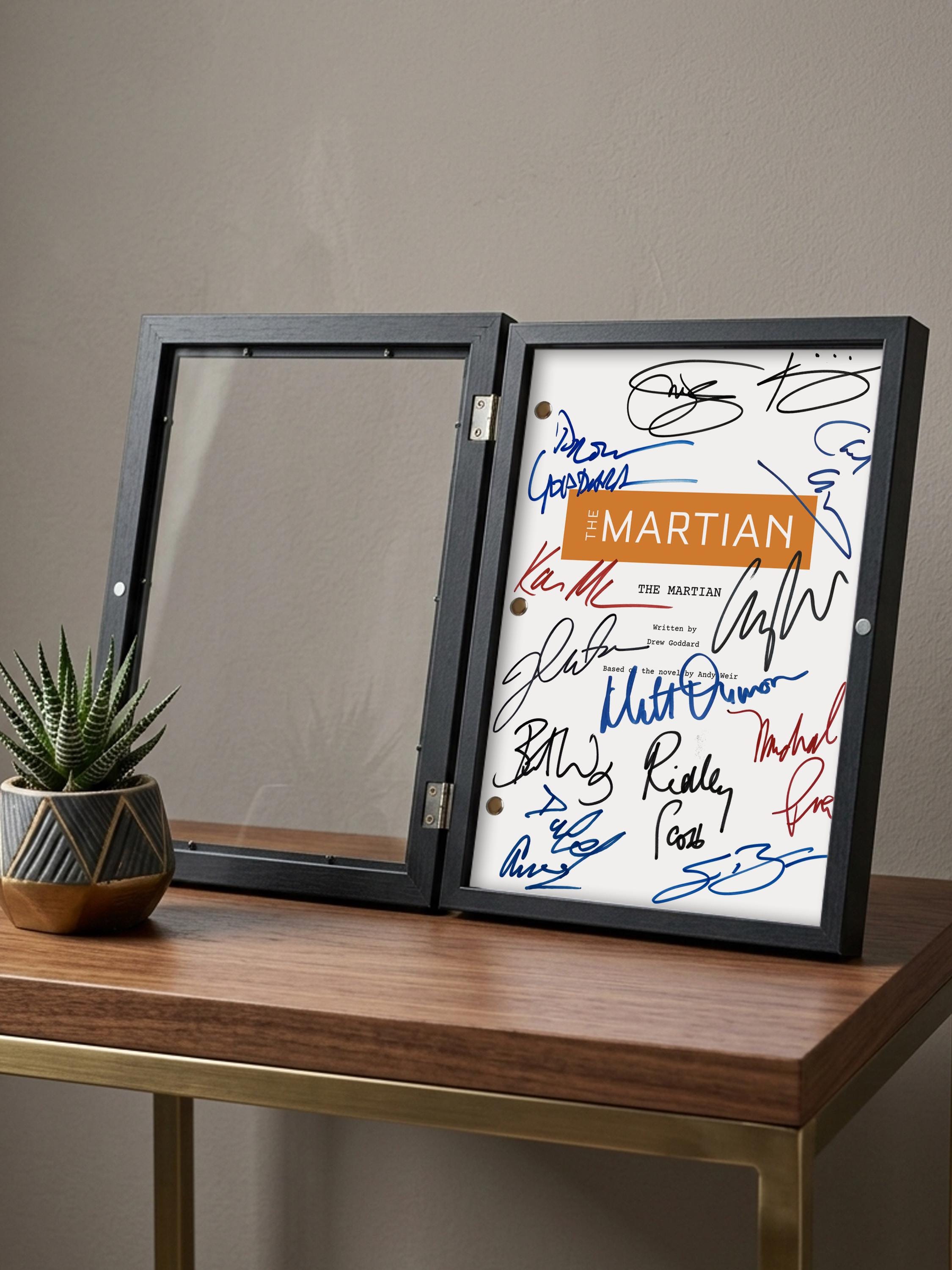 THE MARTIAN Signed Movie Script Screenplay Reproduction