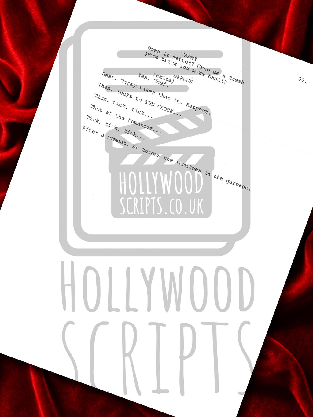 The Bear Signed TV Script with Cast Autographs Screenplay Reproduction