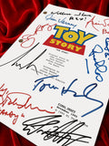 Toy Story Signed Movie Script Reproduction Screenplay