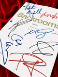 Backrooms Signed Movie Script Reproduction Screenplay