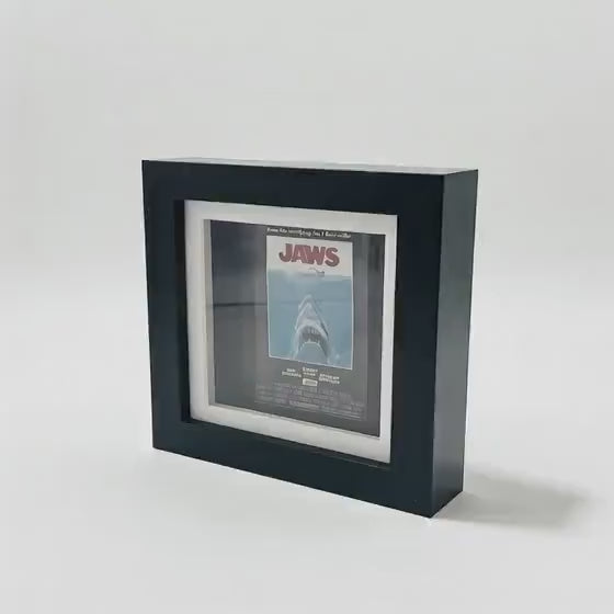 Jaws, Mini-Cinema Framed Movie Poster, Reproduction